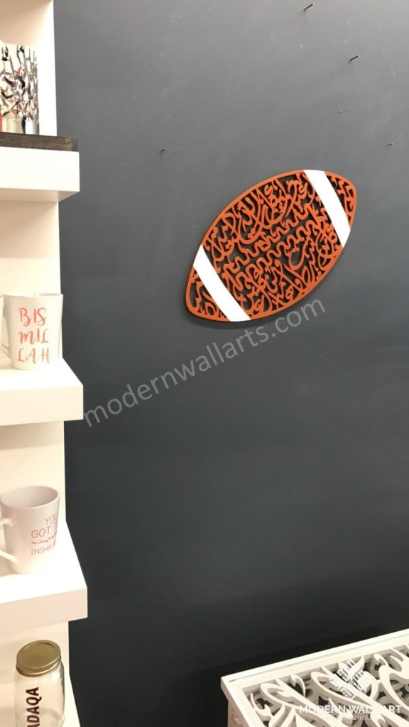 Baby NFL football Dua Art - Modern Wall Art